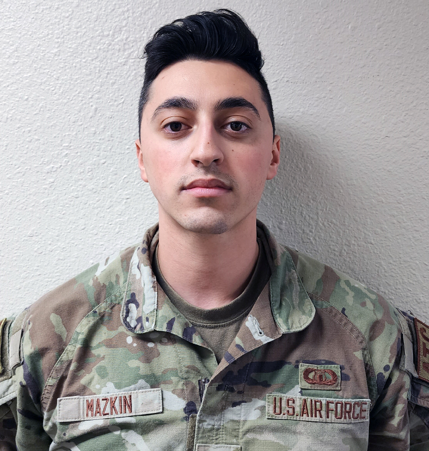 Senior Airman Rahn Mazkin Senior Airman Rahn Mazkin